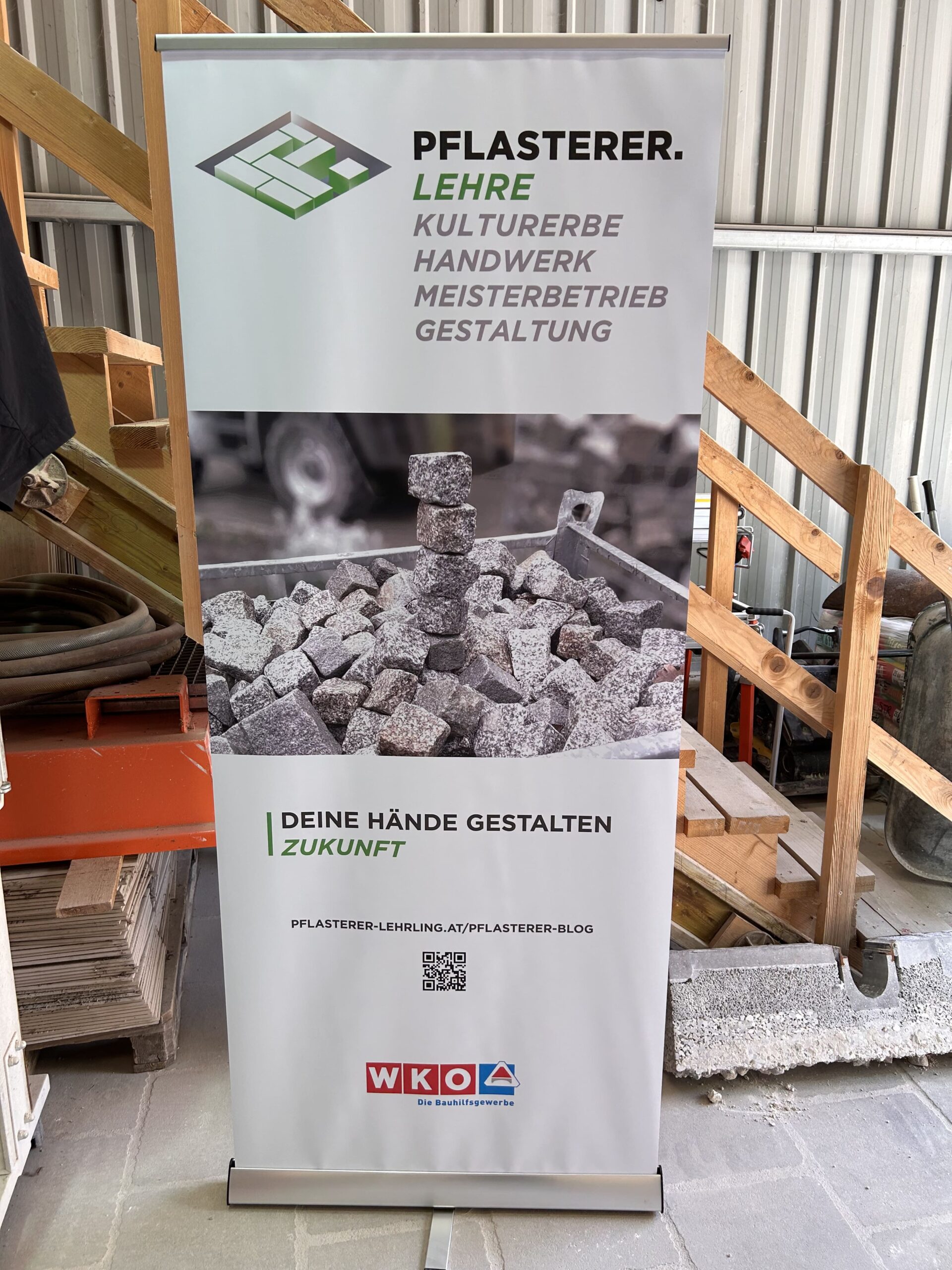 Lehrabschlussprüfung der Pflasterer