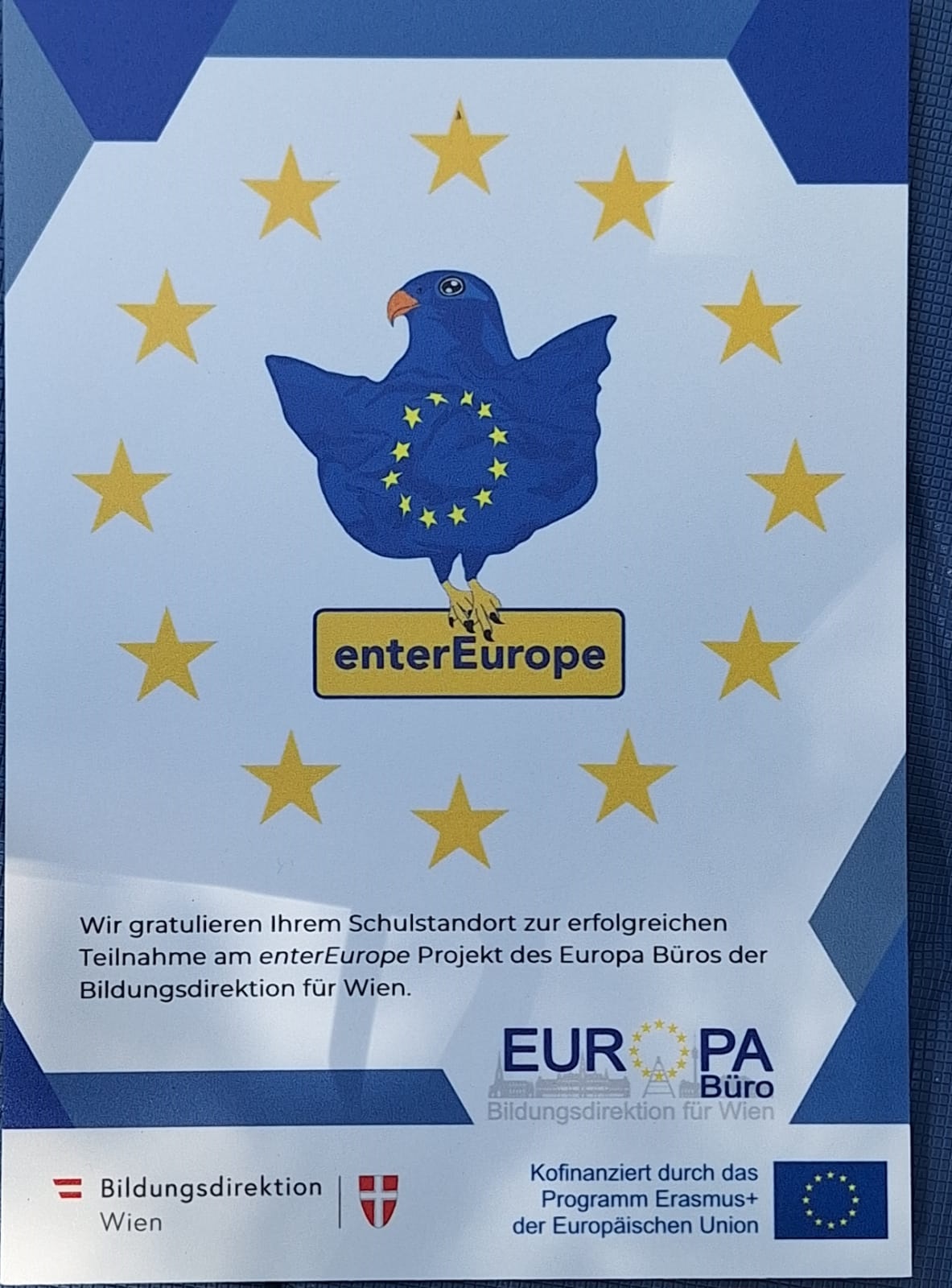 enterEurope-Auszeichnung!