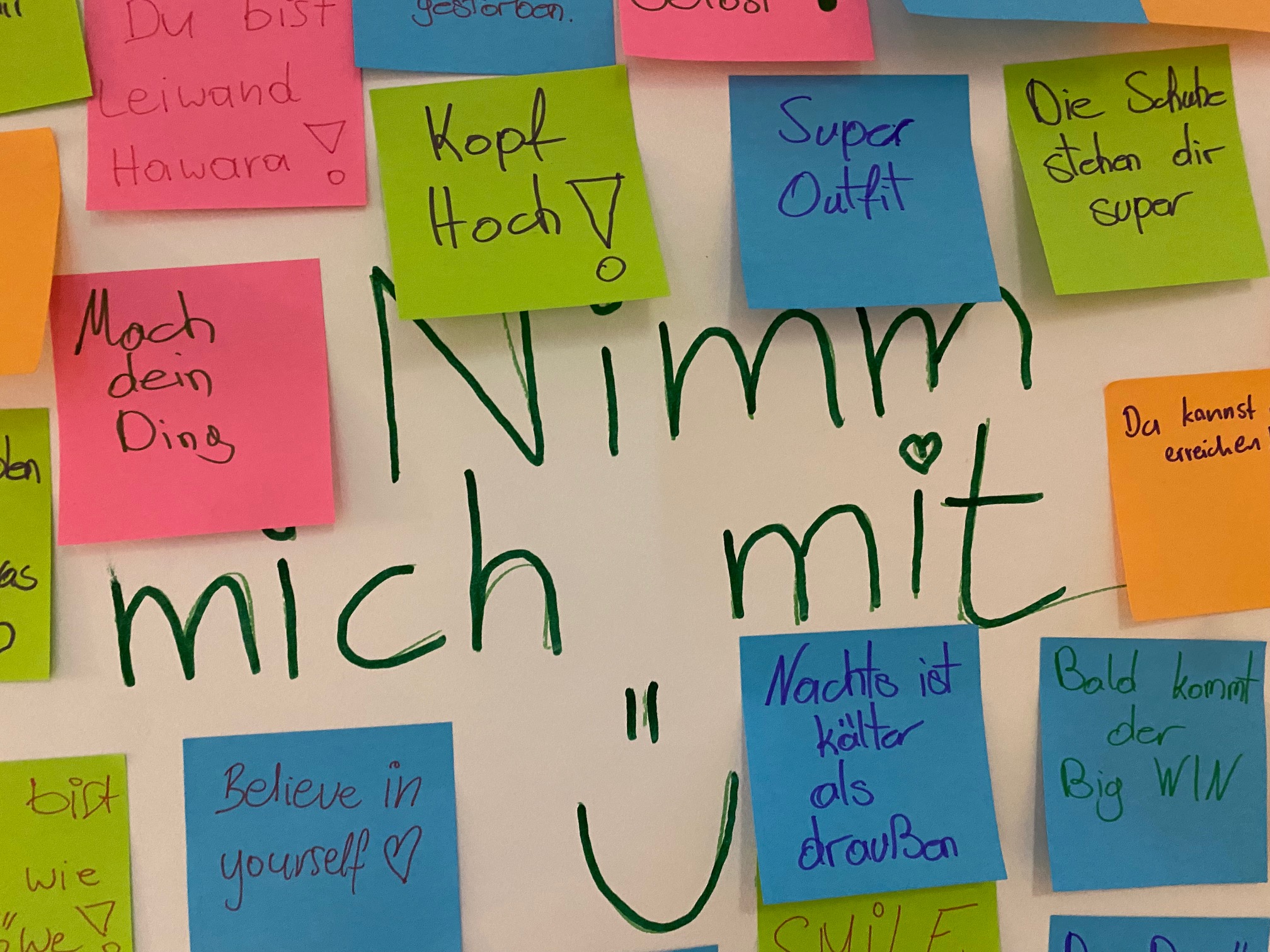 Positive Anweisungen