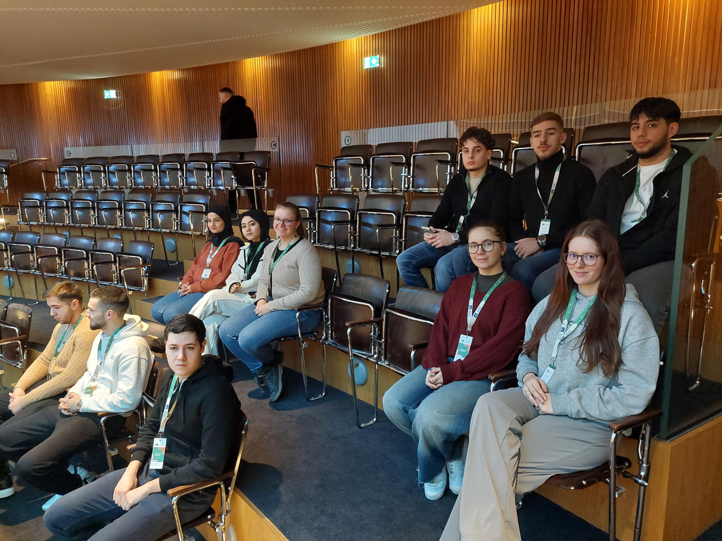 Besuch im Nationalrat durch 3BTA