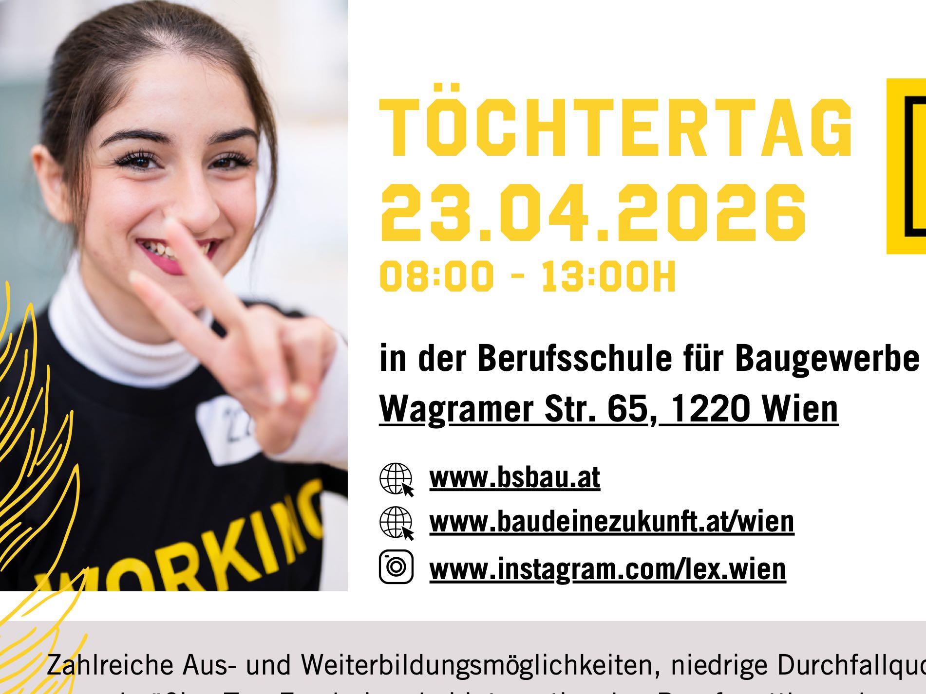 Töchtertag 2026 an der BS Bau