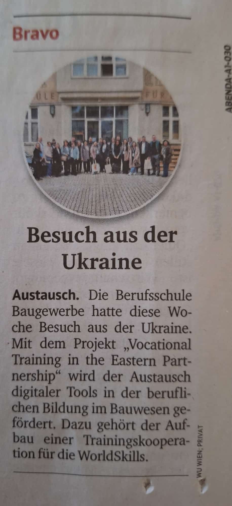 BS Bau im „Kurier“
