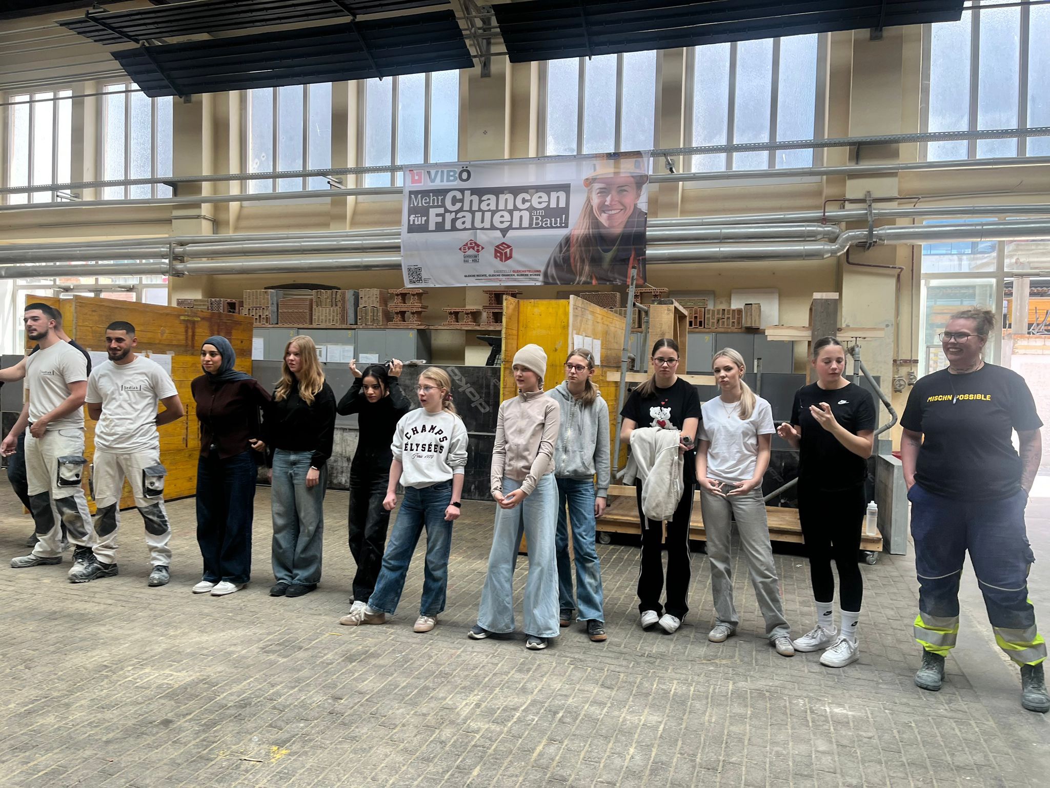 Die GBH und Bau deine Zukunft beim Töchtertag 2026