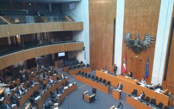Die 3BTA im Parlament