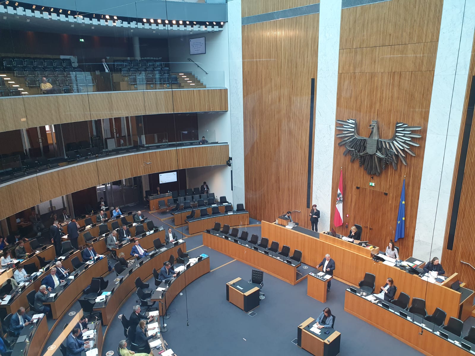 Die 3BTA im Parlament